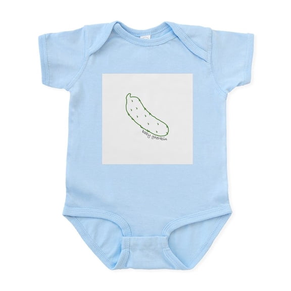 CafePress - Baby Gherkin Body Suit - Baby Light Bodysuit, Size Newborn - 24 Months