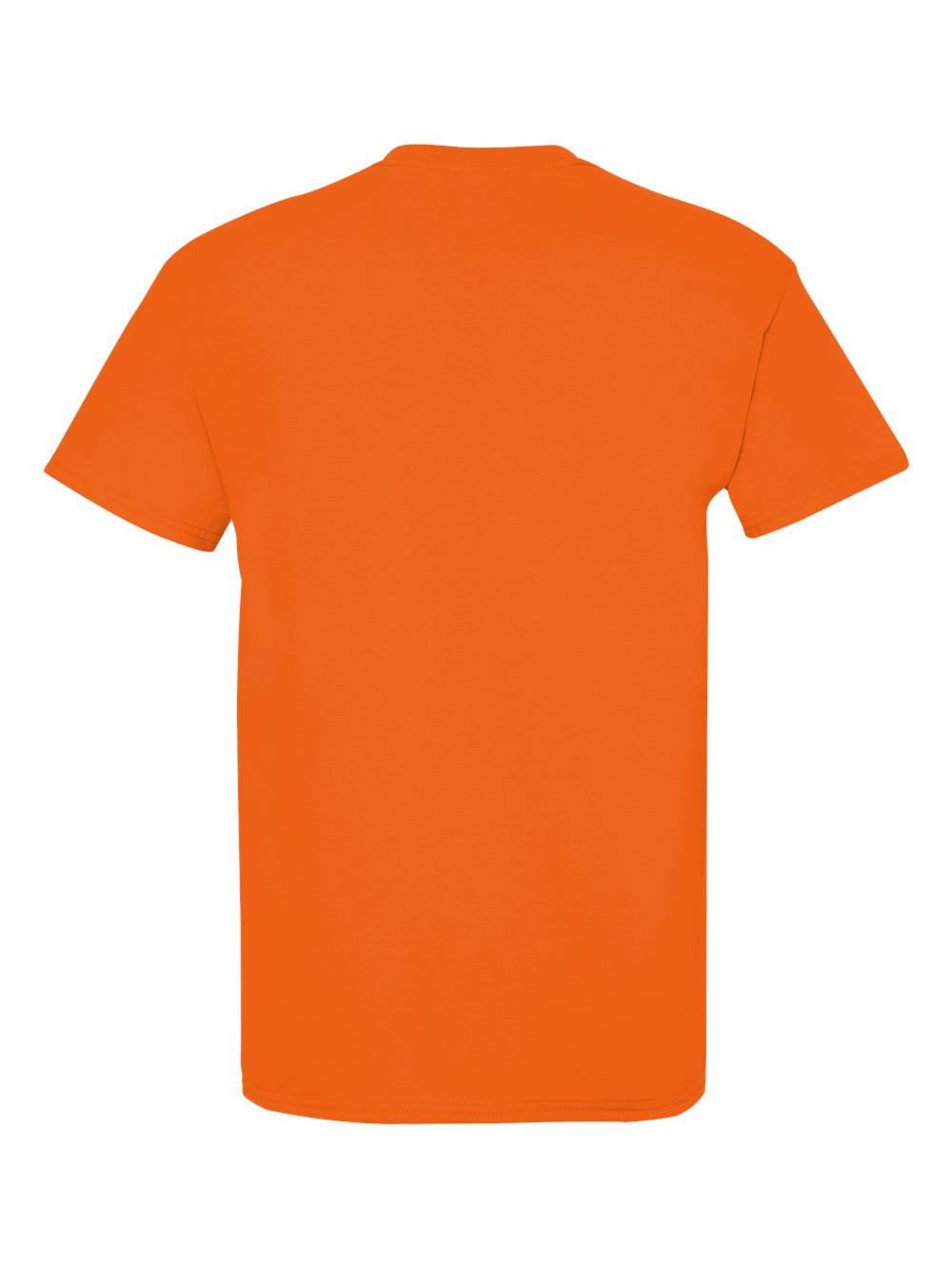 Gildan - Heavy Cotton T-Shirt - 5000 - Safety Orange - Size: 2XL -  Walmart.com