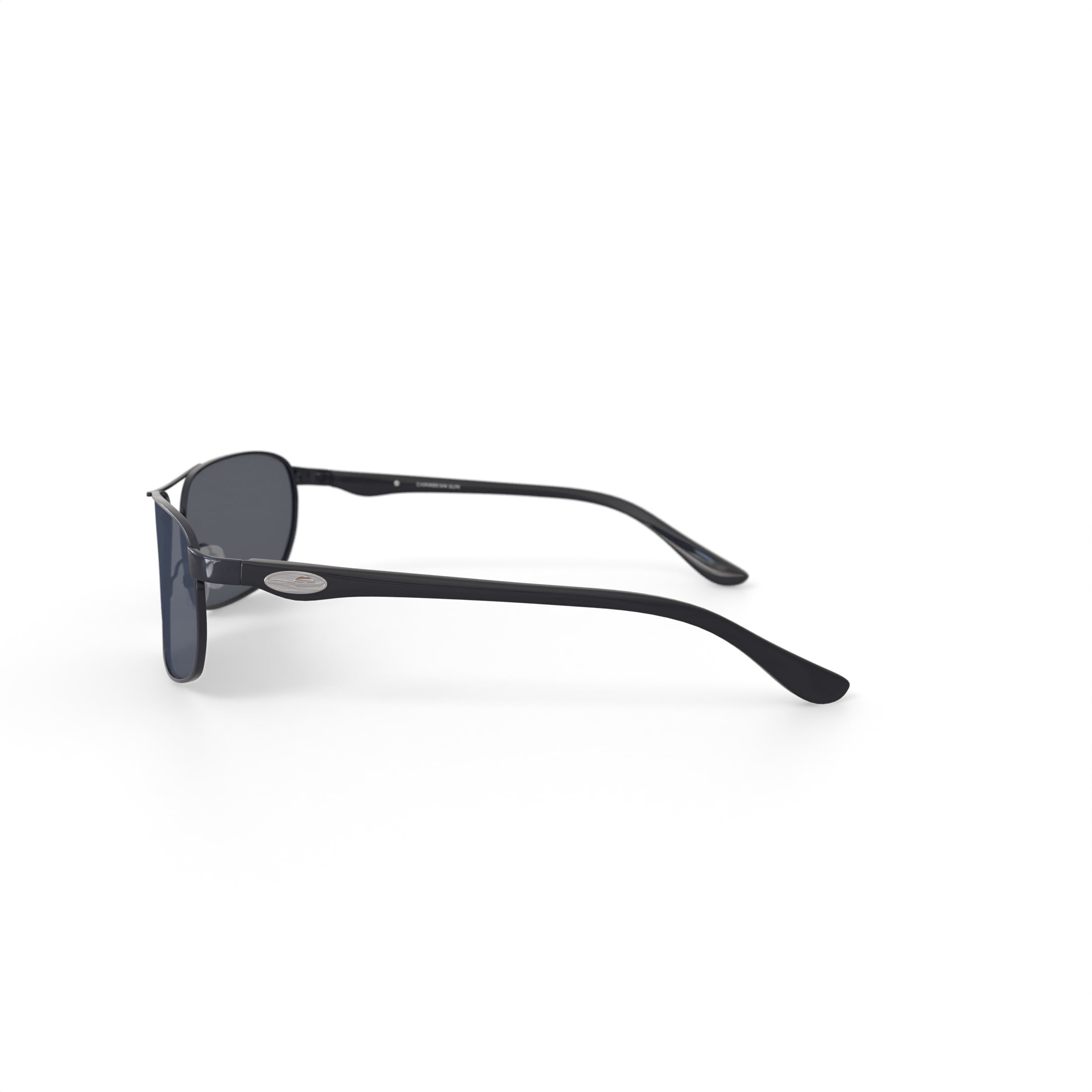 Caribbean Sun Rx'able Unisex Polarized Sport Sunglasses, Pacific, Gunmetal/Black, 65-16-133