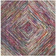 thumbnail image 5 of SAFAVIEH Nantucket Collection NAN513A Handmade Multi Rug, 5 of 8