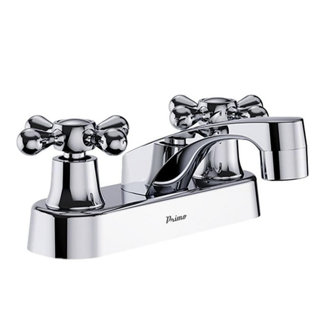 Mezcladora de 4” para Lavabo con Manerales de Cruceta, Primo Esencial, IUSA