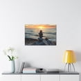 thumbnail image 6 of Pebbles Stack Over Beach Nature Wilderness Photography Canvas Wall Art for Home Decor Ready-to-Hang, 6 of 18