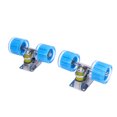 thumbnail image 1 of Planche à Roulettes Trucks, Alliage d'Aluminium 1 Paire Roues de Planche à Roulettes 55x45mm Ensemble Combo Roues 3.2 Pouces Roues de Camions Ensemble Combo pour Cruiser, 1 of 7