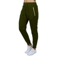 thumbnail image 5 of GBH Womens Heavyweight Oversized Loose Fit Fleece Jogger Sweatpants, 5 of 5