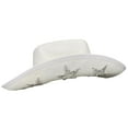 thumbnail image 1 of Sombrero de vaquero Lentejuelas Ligero Cómodo con cuello Dibujar Cuerda Sombreros para el sol Sombreros de para accesorios de SM SunniMix Sombrero de vaquero, 1 of 8