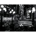 thumbnail image 3 of Setboun, Michel 14x12 Black Modern Framed Museum Art Print Titled - 42nd Street Theater District, 3 of 5