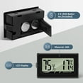 thumbnail image 3 of 3 termómetros higrómetros digitales LCD mini, medidores de temperatura y humedad portátiles, indicadores de temperatura e higrómetro para oficinas, cocinas, humidores, incubadoras y reptiles., 3 of 5