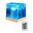 thumbnail image 3 of Northern Lights Projector for Bedroom – Magical Aurora Borealis Night Light, Perfect Gift for Teens, USB-Powered with Adjustable Brightness for Relaxing Room Decor(Log base), 3 of 11