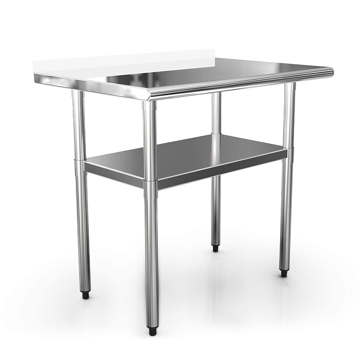 Work Table Kitchen 36x24 Inches Commercial Prep Table Workbench Industrial Restaurant Supply
