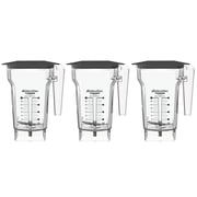 Blendtec Commercial Rapid Rinse Station + FourSide Jar 3-Pack