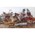 thumbnail image 3 of Sargent, John Singer 14x10 Black Modern Framed Museum Art Print Titled - A Wrecked Sugar Refinery, 3 of 5
