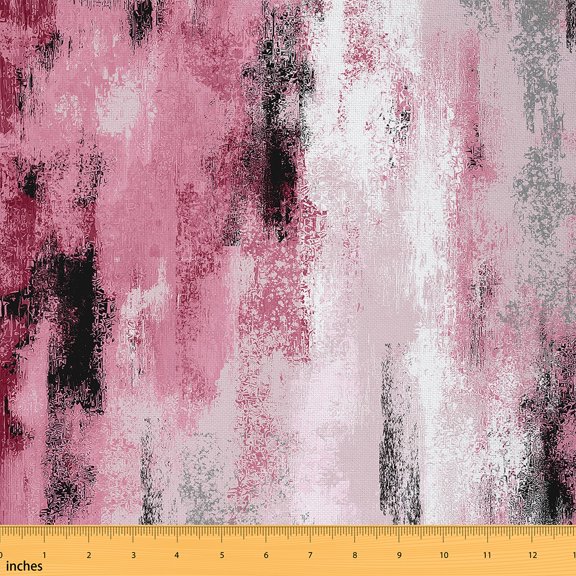 Castle Fairy Hippie Graffiti Fabric by the Yard 1 Yard,Abstract Vintage Home Decor Fabric by the Yard,Gradient Watercolor Room Decor Fabric by the Yard,Luxury Teens Bedroom Decor