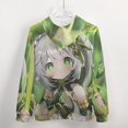 thumbnail image 5 of Genshin Impact Zip Up Hoodies Unisex Realistic 3D Print Sweatshirt Long Sleeve Hooded Jacket Coat 3XL, 5 of 8