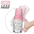 thumbnail image 6 of Pink Sequin Gradient Leopard Print 40 Oz Tumbler with Handle Lid and Straw, Stainless Steel Double Walled Vacuum Insulated Cup, Cute Birthday Gifts Tumbler for Women Men Friends, 6 of 7