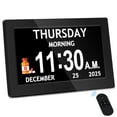 thumbnail image 1 of Reloj digital FLYRUIT 10.1" HD con alarma para demencia y control remoto, 1 of 8