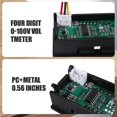 thumbnail image 5 of Mini Digital LED Display 4 Bits 0-100V Voltmeter Panel Volt Voltage Meter Tester, 5 of 5