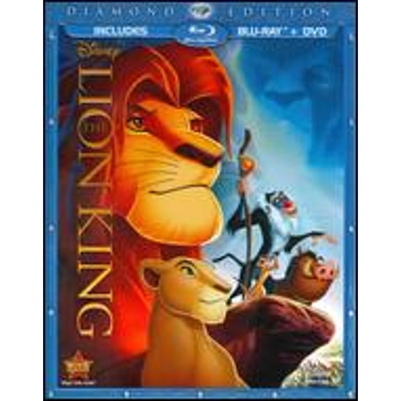 Pre-Owned The Lion King [Diamond Edition] [2 Discs] [Blu-ray/DVD] (Blu-Ray 0786936815115) directed by Rob Minkoff, Roger Allers