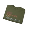 thumbnail image 3 of Psychiatrist Sweatshirt Gifts Crew Neck Shirt Long Sleeve Unisex, 3 of 5