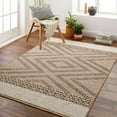 thumbnail image 6 of Hauteloom Areli Hallway, Kitchen Patio Outdoor Runner Rug - Black, Brown, Gray - 2'7" x 7'3", 6 of 9