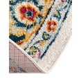 thumbnail image 7 of Unique Loom Aurelia Collection Area Rug - Hadrian (7' Round Multi/Black), 7 of 7