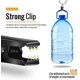 thumbnail image 4 of 100 Pack Small Curtain Clips Curtain Hooks for Outdoor String Lights, Stainless, 4 of 5