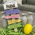 WalGRHFR Easter Carrots Tiered Tray Decor Adorable Easter Collection