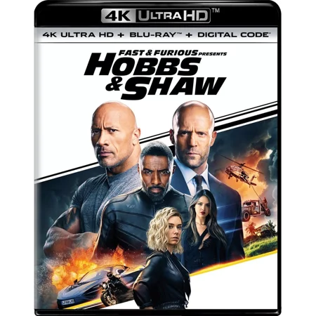 Fast & Furious Presents Hobbs & Shaw 4K UHD Dwayne Johns