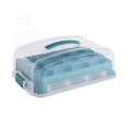 thumbnail image 2 of MOLDE PARA MUFFINS DE ACERO AL CARBONO CAPACIDAD PARA 24 MUFFINS Y SOPORTE COLOR VERDE AZULADO 87058.02RR, 2 of 3
