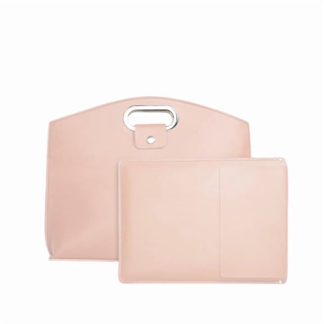 Cameland Women’s Laptop Tote Bag Set Large Capacity Leather Wear-scratch Proof Notebook Tablet Handbag Portable Commuting