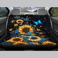 thumbnail image 6 of Pzuqiu Car Seat Covers Full Set, Compatible with Van Seats Car Seats, Car Seat Covers Sets for Most Sedans Trucks Stretchy, Butterfly Sunflowers, 6 of 10