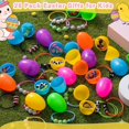thumbnail image 4 of Rellenos para huevos de Pascua Oubrelu de 84 piezas con llaveros y pulseras, 4 of 8