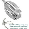 thumbnail image 6 of FASTBIRD Grappling Hook, Stainless Steel Folding Grappling Hook Rock Climbing Claw Survival Tool Equipment, 6 of 7