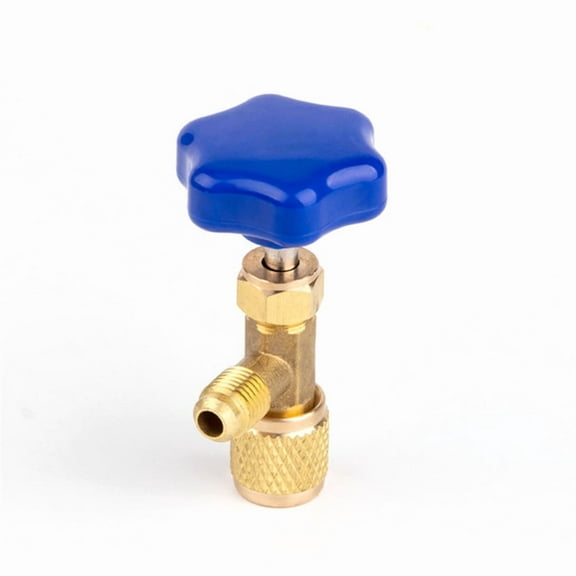 Phyun 2× For R134A A/C Can Tap 1/2" Tapper Dispensing Valve Adapter Refrigerant Opener