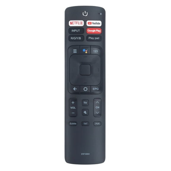 Allimity ERF3I69H Voice Replaced Remote Control Compatible with Hisense Smart TV 50RG 55RG 65RG 55H8F 55H9100E 65H9100E 55Q8809 W9HBRCB0006