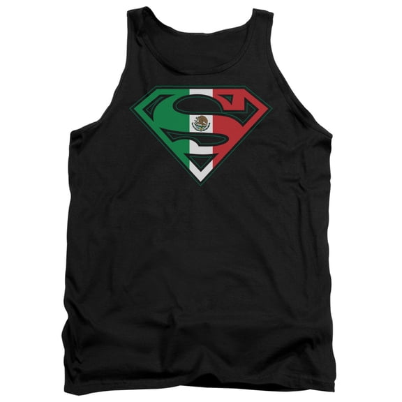 Superman - Mexican Flag Shield - Tank Top - Small