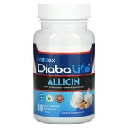 Allimax Diabalife, Allicin, 500 mg, 30 Vegetarian Capsules
