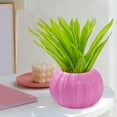 thumbnail image 5 of JeashCHAT Fall Decor Plastic Pumpkin Vase Pumpkin Shape Flower Vase Table Centerpieces Thanksgiving Decorations for Home Office Indoor Dining Room Kitchen Desk Decor, 5 of 6