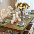 thumbnail image 6 of Placemats Set Of 4 / 6, Watercolor Kiwi Fruits Summer Placemats For Dining Table Indoor/Outdoors Heat Resistant Washable Placemats 18" X 12", 6 of 8