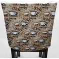 thumbnail image 3 of Coffee Beans Dining Room Chair Back Covers or Seat Covers by Penny's Needful Things (Chair Back Cover Only) (17 W x 17 H CHAIR BACK), 3 of 4