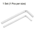 thumbnail image 3 of 2Pcs L-Shaped Square Head Wrench 3/4mm Carbon Steel L-Key 4 Points Metric Bolt Wrenches Repairing Tool for Basic Home Repair DIY Project and General Applications, 3 of 7