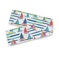 thumbnail image 7 of Yayeee Table Runner 90 inches Long Home Kitchen Dinning Party Decoration, Colorful Sailboats, 7 of 7