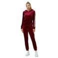 thumbnail image 2 of MintLimit Ensemble de Survêtement en Velours pour Femmes Sweat à Capuche Décontracté + Pantalon, 2 of 5