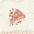 thumbnail image 4 of Inktastic A Slice of Pizza with Love Girls Toddler Dress, 4 of 5