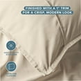 thumbnail image 6 of Bare Home Pillow Sham Set - Premium 1800 Collection - Double Brushed - Standard, Sand, 6 of 9