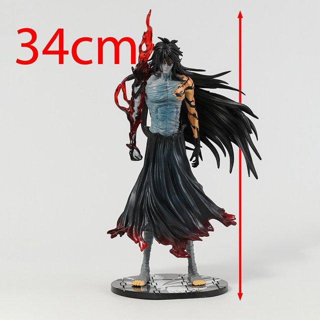 Figura de lejía Ichigo Kurosaki Final Getsuga Tenshou figura estatua modelo escena juguete para regalo Gao Jinjia LED