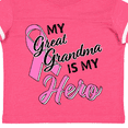 thumbnail image 4 of Inktastic My Great Grandma is My Hero Breast Cancer Awareness Boys or Girls Toddler T-Shirt, 4 of 5