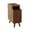7.8″-Walnut, variant on Muwuele Solid Wood Nightstand with Drawers, Small Bedside Table, Narrow Walnut Nightstand for Bedroom, Living room