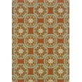 thumbnail image 2 of Oriental Weavers Montego 5'3" x 7'6" Machine Woven Rug in Orange, 2 of 4