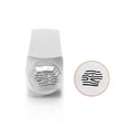 thumbnail image 2 of ImpressArt- Wood Texture Metal Design Stamp, 6mm, 2 of 3