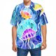 thumbnail image 5 of Playeras Y Camisas Para Hombre Hombres Moda Primavera Verano Casual Manga corta Turndown Neck Impreso Camisetas Top Blusa (Blue, 5XL), 5 of 5
